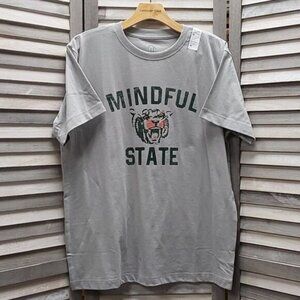 Men's Gray "Mindful State" T-Shirt | Original Use | Medium